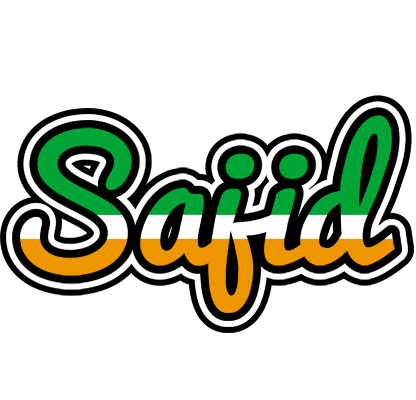 Sajid ireland logo