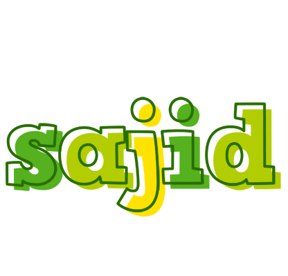 Sajid juice logo