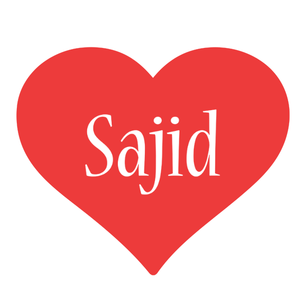 Sajid love logo