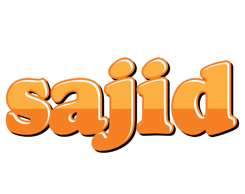 Sajid orange logo