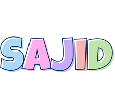 Sajid pastel logo