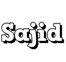 Sajid snowing logo