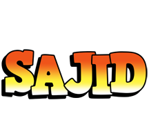 Sajid sunset logo