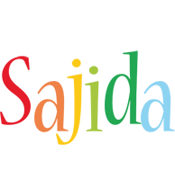 Sajida birthday logo