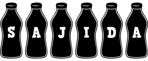 Sajida bottle logo