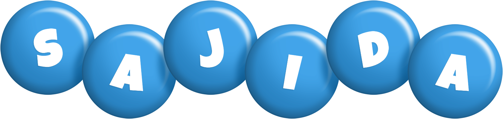 Sajida candy-blue logo