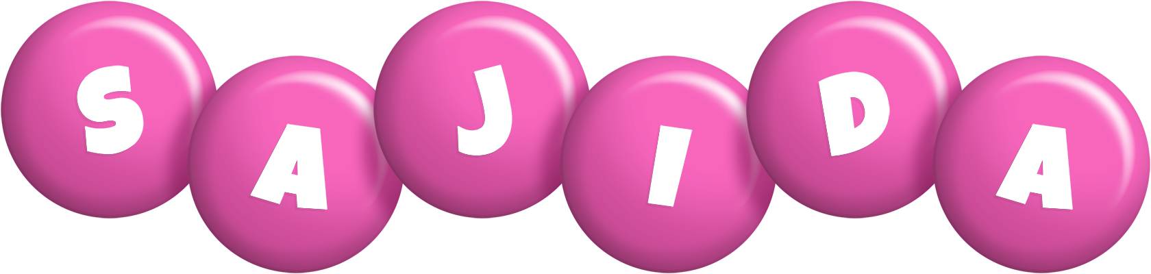 Sajida candy-pink logo