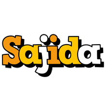 Sajida cartoon logo