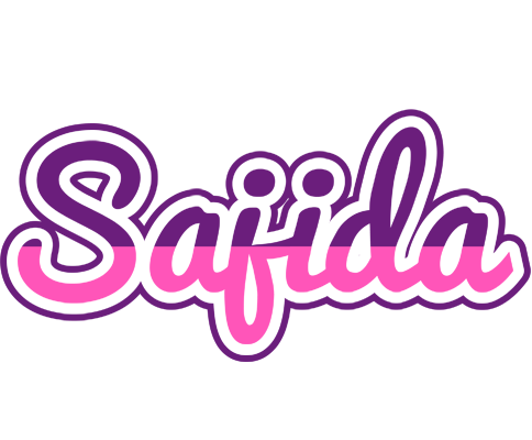 Sajida cheerful logo