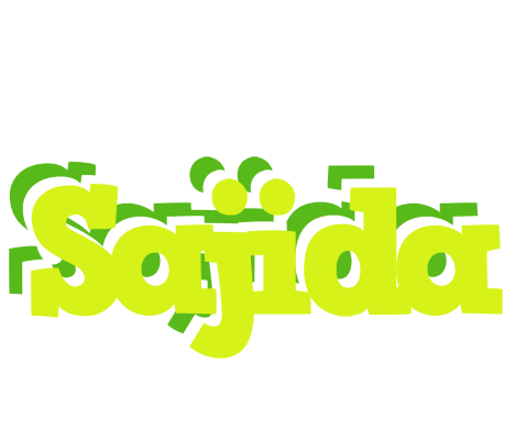 Sajida citrus logo