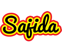 Sajida flaming logo