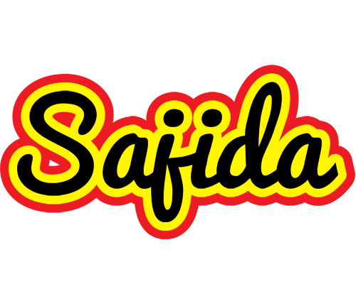 Sajida flaming logo