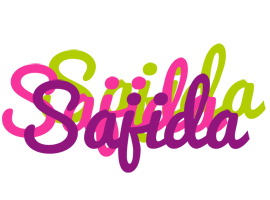 Sajida flowers logo