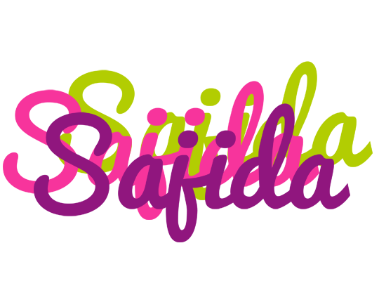 Sajida flowers logo