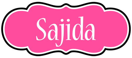 Sajida invitation logo