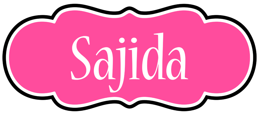 Sajida invitation logo
