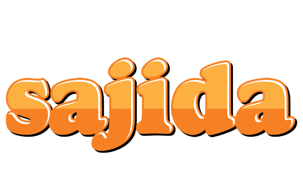 Sajida orange logo