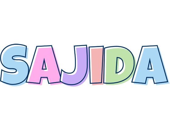 Sajida pastel logo