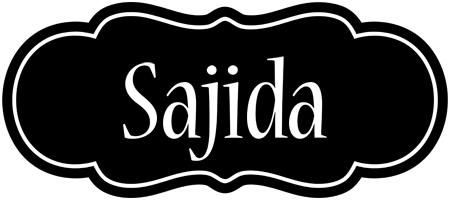 Sajida welcome logo