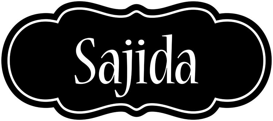 Sajida welcome logo