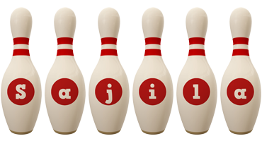 Sajila bowling-pin logo