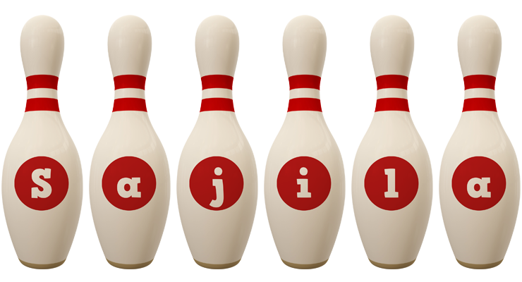 Sajila bowling-pin logo