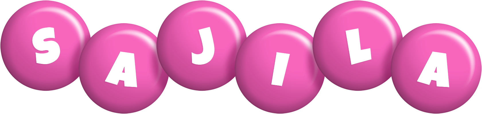 Sajila candy-pink logo