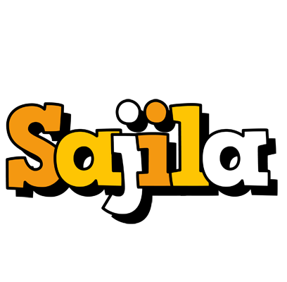 Sajila cartoon logo