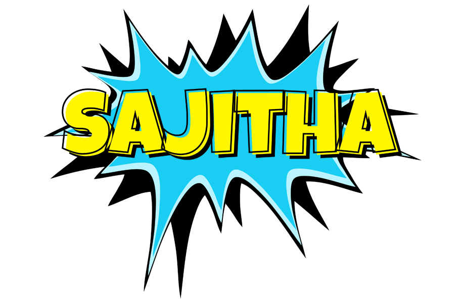 Sajitha amazing logo