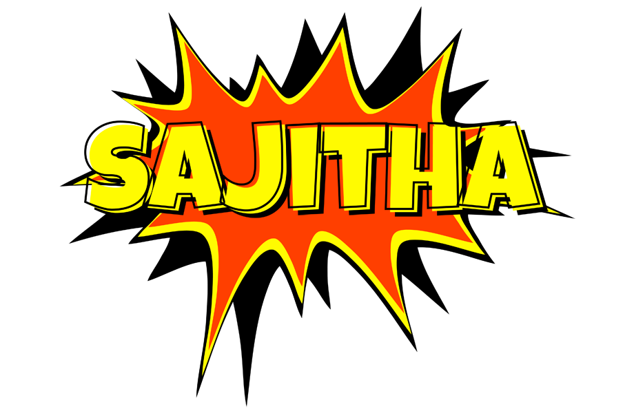 Sajitha bazinga logo