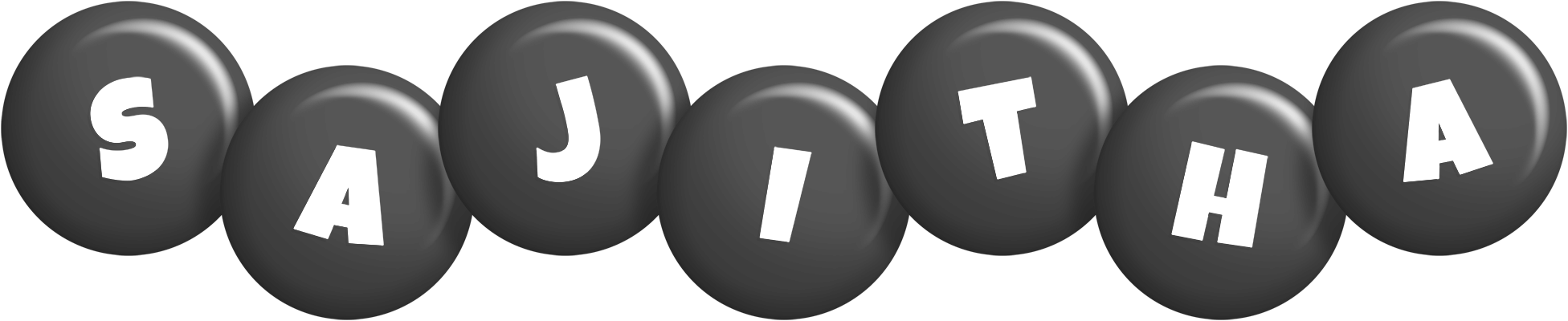 Sajitha candy-black logo