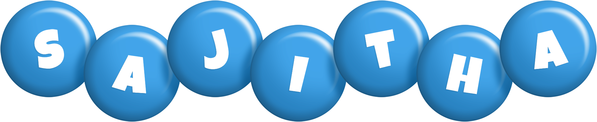 Sajitha candy-blue logo