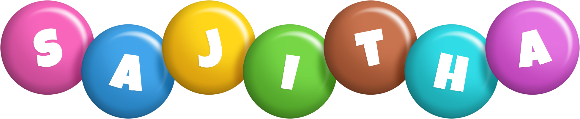 Sajitha candy logo