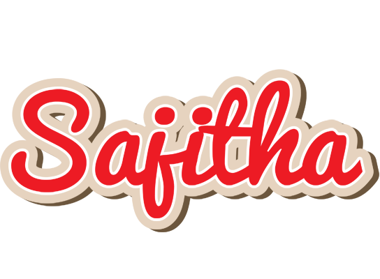 Sajitha chocolate logo