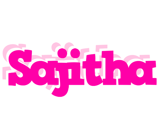 Sajitha dancing logo