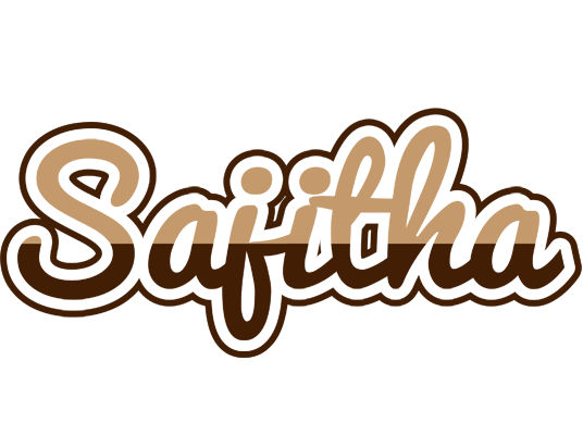 Sajitha exclusive logo