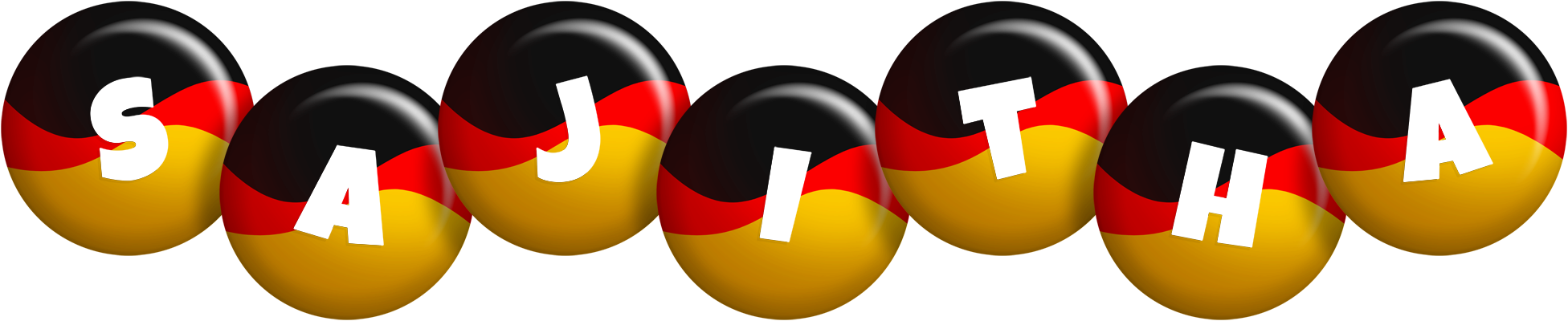 Sajitha german logo