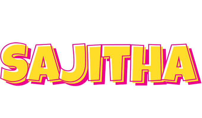 Sajitha kaboom logo