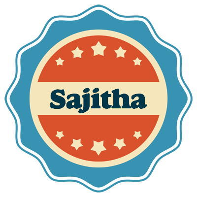 Sajitha labels logo