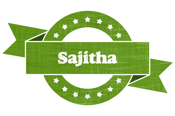 Sajitha natural logo
