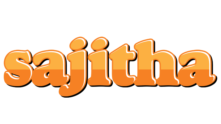 Sajitha orange logo