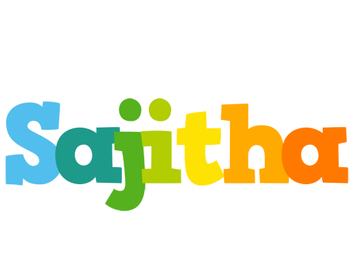 Sajitha rainbows logo