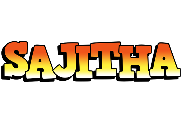 Sajitha sunset logo