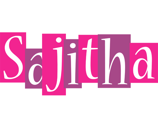 Sajitha whine logo