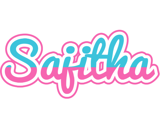 Sajitha woman logo