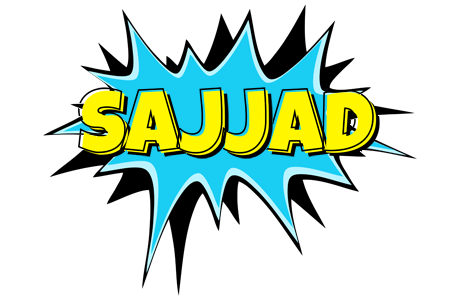 Sajjad amazing logo