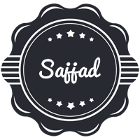 Sajjad badge logo