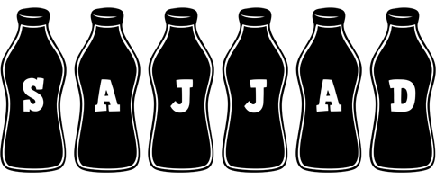 Sajjad bottle logo