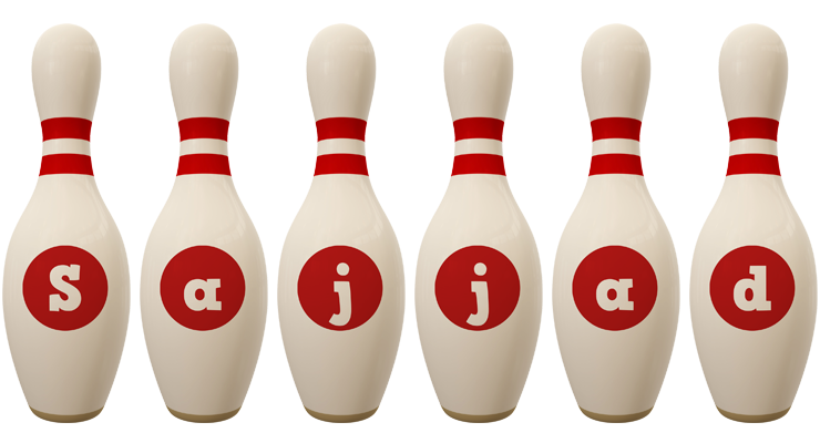 Sajjad bowling-pin logo