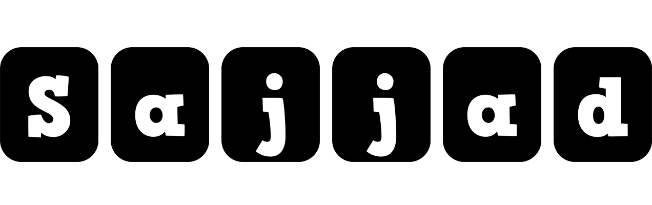 Sajjad box logo